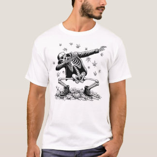 Camiseta Halloween Mostra O Retro Black E White Fall Seas