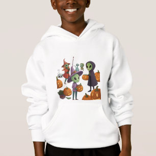 Camiseta Halloween na Terra – Fantasias Cósmicas & Fogo Gal