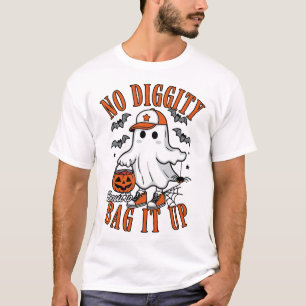 Camiseta Halloween Não Tem Diggência De Arranjar Um Fantasm