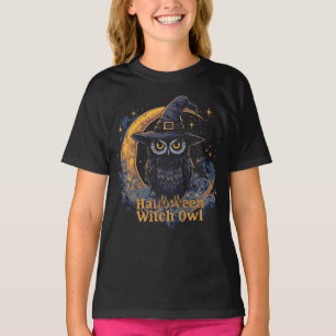 Camiseta Halloween Night Witold Design com Starry Sky