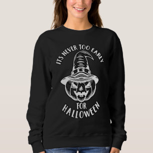 Camiseta Halloween Nunca é Tarde Demais Para o Halloween