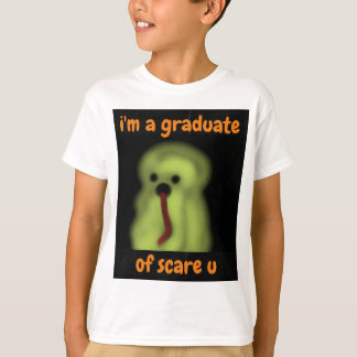 Camiseta Halloween O Espírito Verde Vermelho Negro Está Ass
