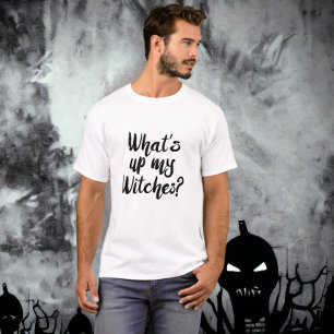 Camiseta Halloween O Que Me Leva As Bruxas?