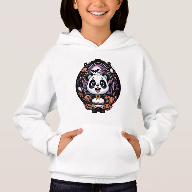 Camiseta Halloween Panda 2 (Frente)