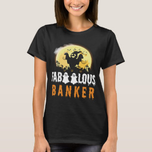 Camiseta Halloween Para Banqueiros Banqueiros Faboolosos Ha