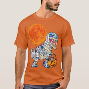 Camiseta Halloween para Meninos Dinossauro é mamã