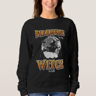Camiseta Halloween Paramesdic Witch Engraçada Ambulância EM