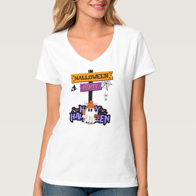 Camiseta Halloween Party (Frente)