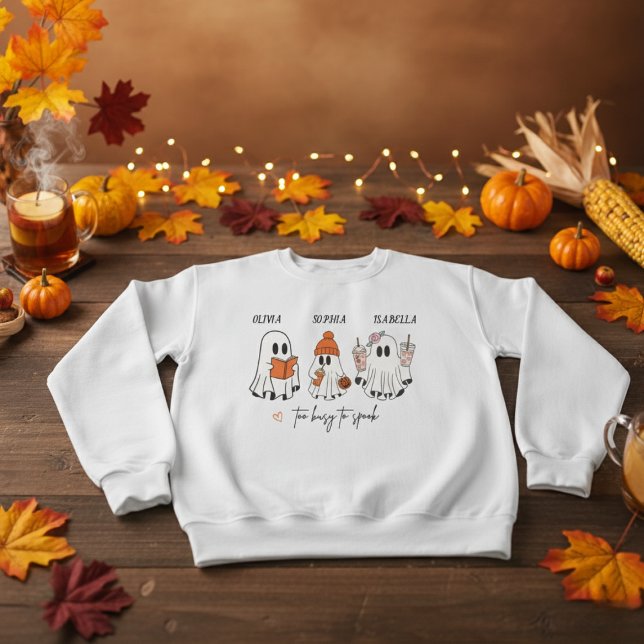 CAMISETA HALLOWEEN PERSONALIZADA SUEATSHIRT MELHORES AMIGOS (Criador carregado)