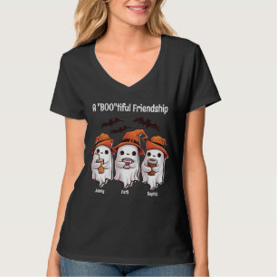 Camiseta Halloween Personalizado "A 'Boo'Bonita Amizade"