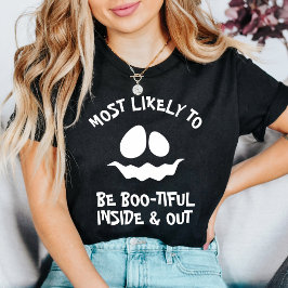 Camiseta Halloween Personalizado Mais Provável de ser Assus