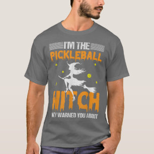 Camiseta Halloween Pickleball Tee Im A Bruxa De Pickleball