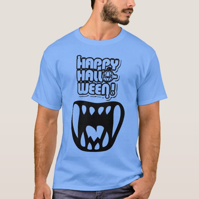 Camiseta halloween presas vintage (Frente)