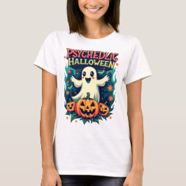 Camiseta Halloween Psicélico