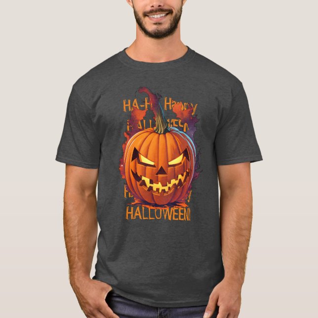 Camiseta Halloween Pumpkin (Frente)