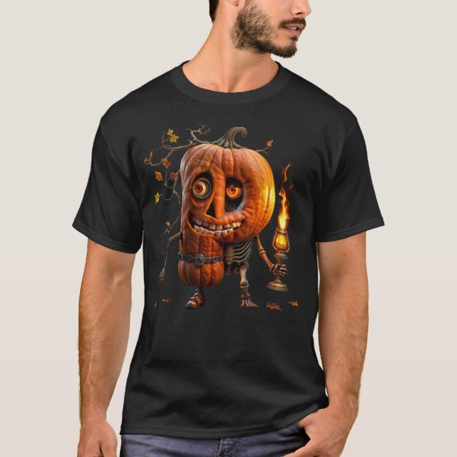 Camiseta Halloween Pumpkin (Frente)