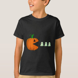 Camiseta Halloween Pumpkin Diversão Fantasmas Meninos Homen