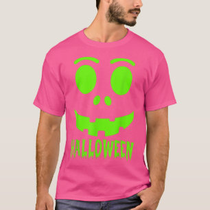Camiseta Halloween Pumpkin Engraçado Rosto Coroa Costume Ho