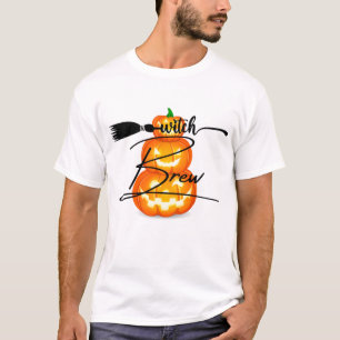 Camiseta Halloween Pumpkin esculpindo o partido cai no T-Sh
