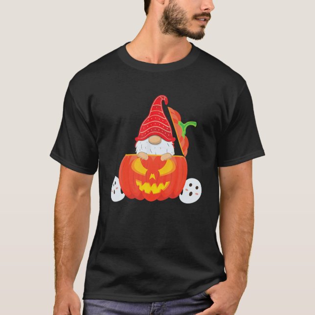 Camiseta Halloween Pumpkin Ghost Ghost Funny Gift Mushroom (Frente)