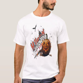 Camiseta halloween pumpkin graffiti art