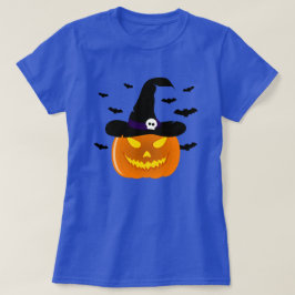 Camiseta Halloween Pumpkin Jack o’ Lantern Withat