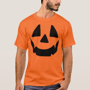 Camiseta Halloween Pumpkin Jack O Lanterna Face