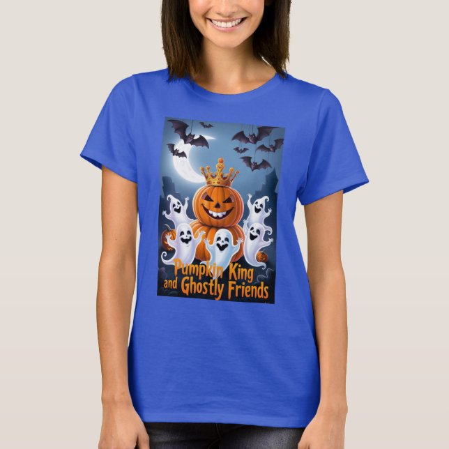 Camiseta Halloween Pumpkin King Tee (Frente)