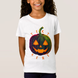 Camiseta Halloween Pumpkin Vibes design T Shirt