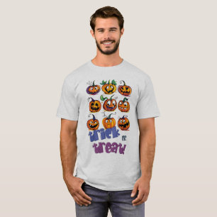 Camiseta Halloween Pumpkins Trick-or-Treat Magic