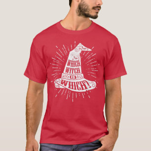 Camiseta Halloween Qual Bruxa é Qual Figurinha
