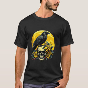 Camiseta Halloween Raven Crow Crow Crow Halloween