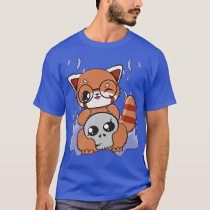 Camiseta Halloween Red Panda Chibi Witch Pajama Anime Bear 