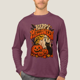 Camiseta Halloween retrô