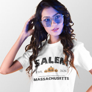 CAMISETA HALLOWEEN SALEM HALLOWEENTOWN EST. 1626