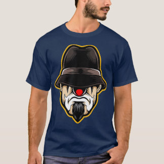 Camiseta Halloween Scary Clowy Cholo Gangster