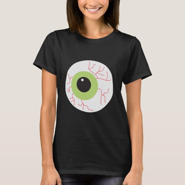 Camiseta Halloween Scary Eyeball (Frente)