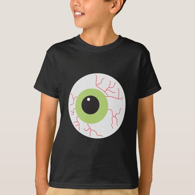 Camiseta Halloween Scary Eyeball (Frente)