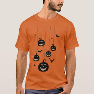 Camiseta Halloween Scary Pumpkins Spooky Jack O Lantern Men