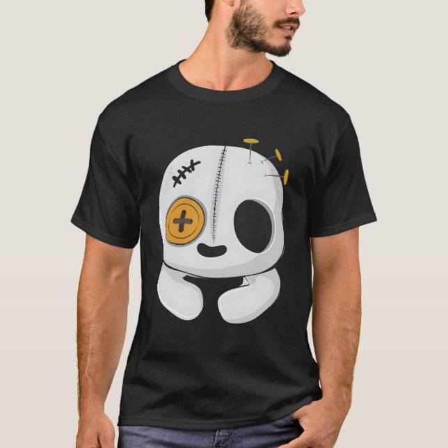 Camiseta Halloween Scary Puppet Nightmare Pumpkin (Frente)