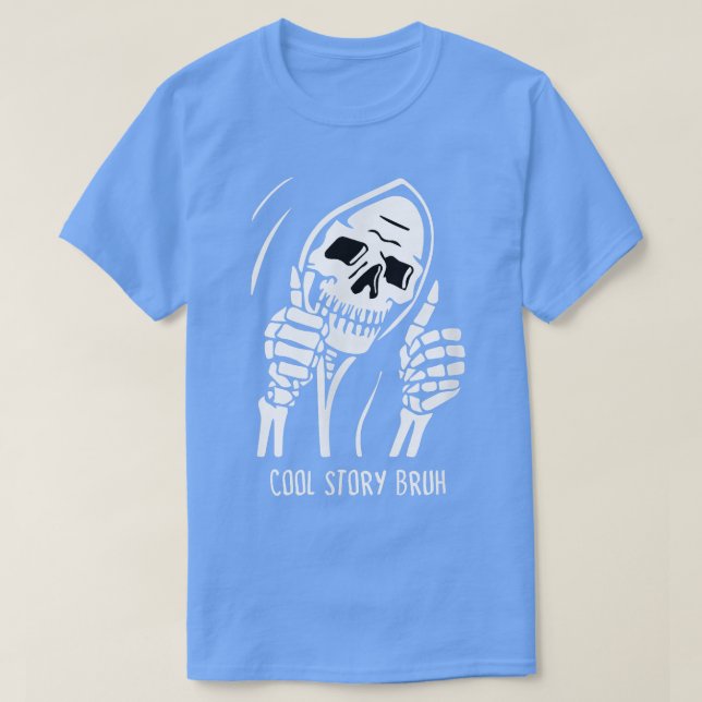 Camiseta Halloween, Skeleton  (Frente do Design)