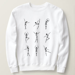 Camiseta Halloween Skeleton Dance 1