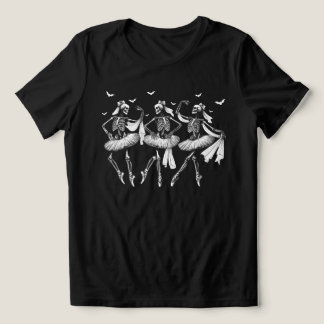 Camiseta Halloween Skeleton Dancers