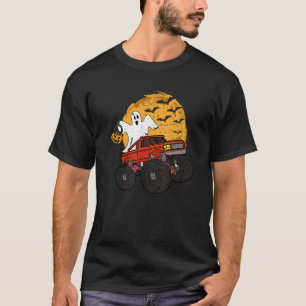 Camiseta Halloween Skeleton Zombie Andando Monster Truck Va