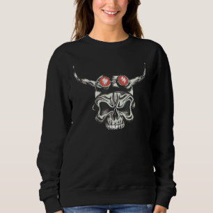 Camiseta Halloween Skull Devil Occult Satanic Baphomet Blac