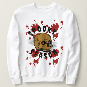 Camiseta Halloween Skull Spooky