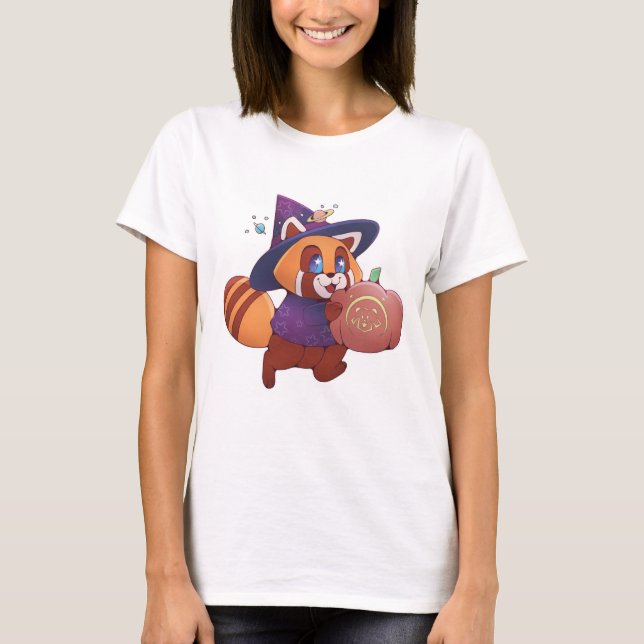 Camiseta Halloween Space Panda (Frente)