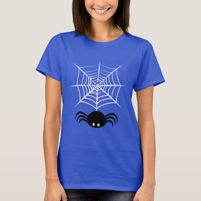 Camiseta Halloween Spider Web (Frente)