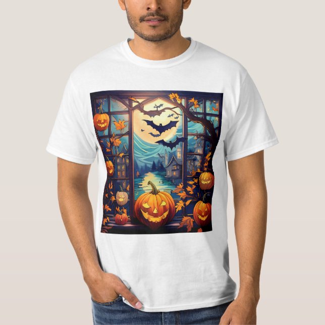 Camiseta Halloween Spook-tacular (Frente)