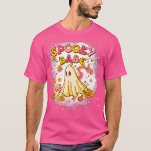 Camiseta Halloween Spooky Babe 70s Premium de Estilo Retroa